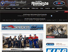 Tablet Screenshot of offroadracing.com.au